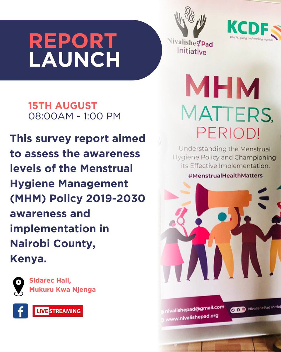 NivalishePadKe's tweet photo. Menstrual Hygiene Management (MHM) is a critical aspect of sexual and reproductive health, impacting the well-being and dignity of women and girls worldwide.
#MHMMatters https://t.co/T2dk7Upgf3