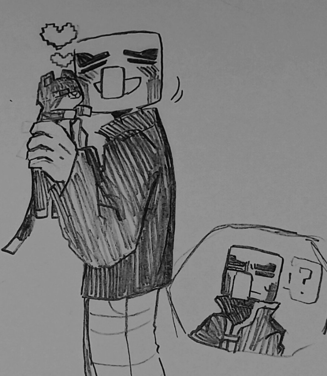 Sir_sir1234's tweet photo. 貓奴 #Minecraft #evoker #Guardians #Minecraftcat https://t.co/MfJovd75AG