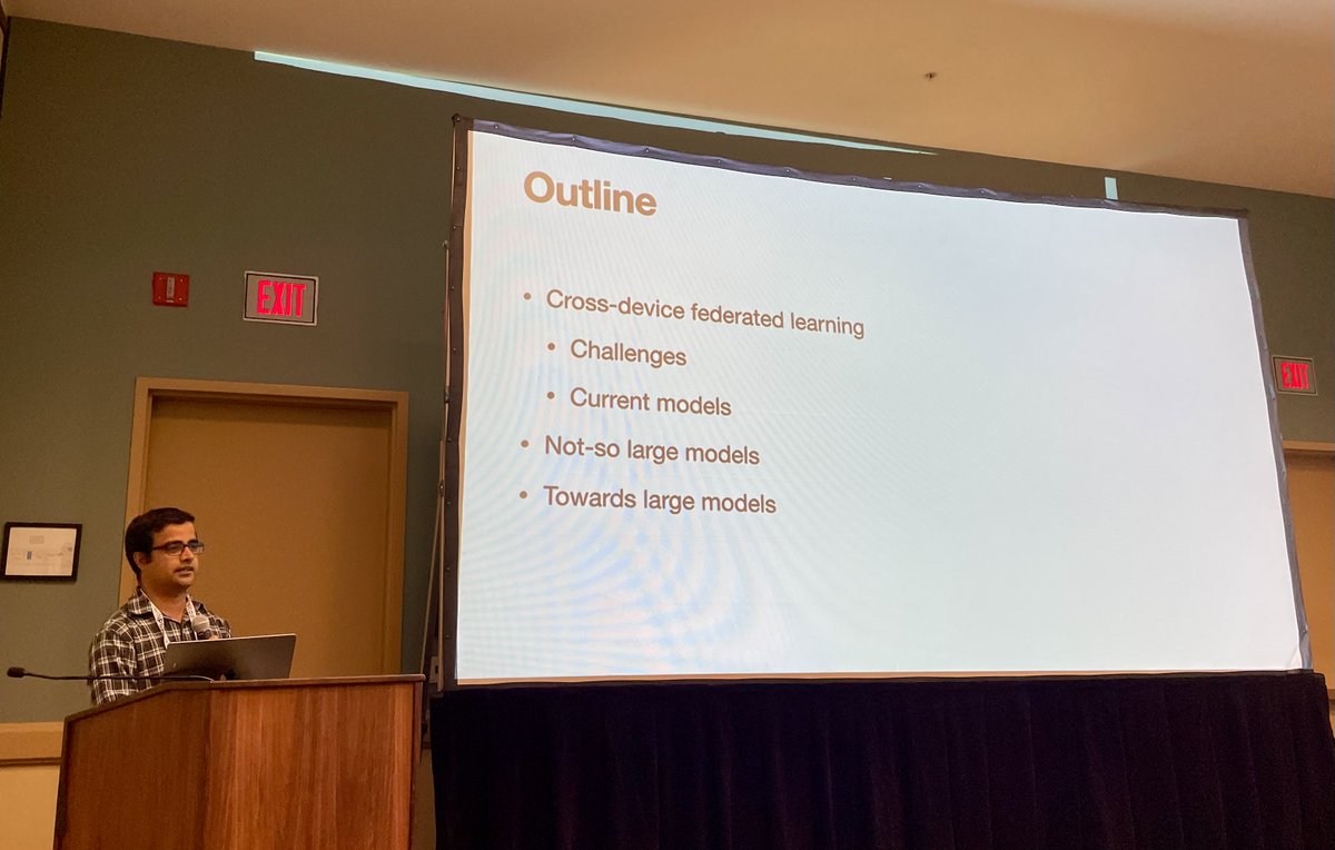 FL4DataMining's tweet photo. Great thanks to our exceptional speakers, Carl Yang (Emory), Heiko Ludwig (IBM Research), Tian Li (CMU), Ananda T. Suresh (Google Research). https://t.co/R9bMIxys32