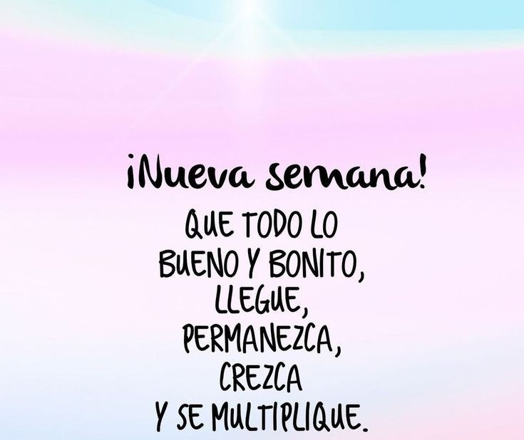 Que tengas un estupendo día! 
#FelizLunesATodos