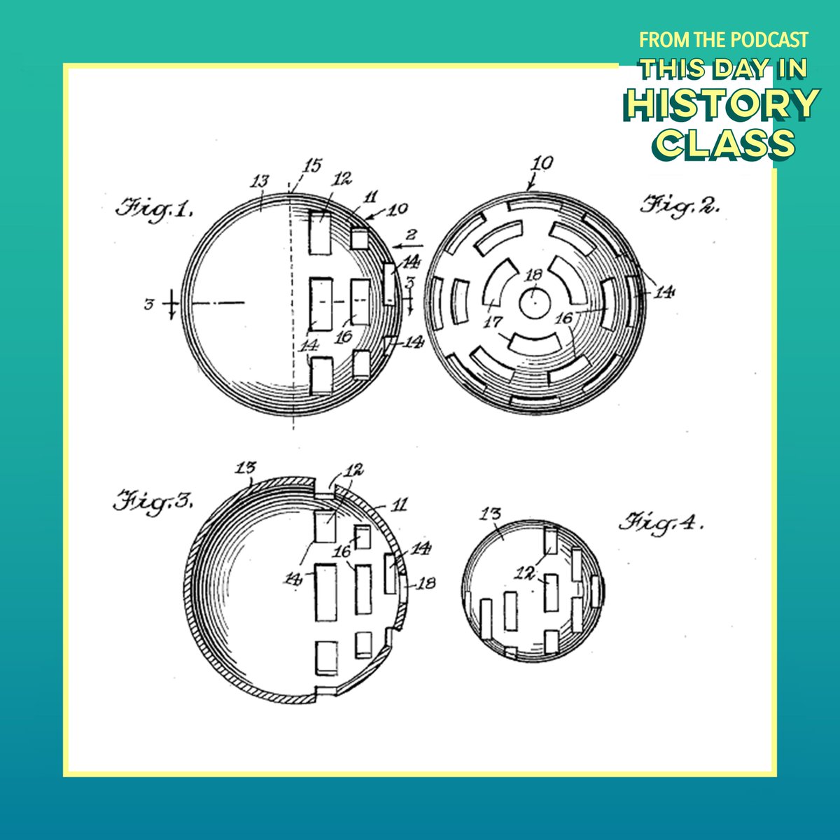 TDIHCshow's tweet photo. On this day in 1953, David Nelson Mullany created the first working prototype of the Wiffle Ball.

#WiffleBall #Invention #Wiffle #Sports #Baseball #Curveball #Toy #Strike #Baseball #TDIHC #ThisDayInHistory #TodayInHistory #OnThisDay #August14

Listen now:
https://t.co/NwrmzOvGlb https://t.co/18k1T87zTp
