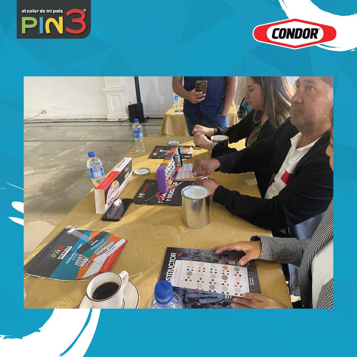 ¡Gracias a revista #revistaEkos y #MundoConstructor! por generar oportunidades de encuentro entre Pinturas Condor y la comunidad ferretera del país en una capacitación que nos permitió establecer lazos que motiven la creatividad en el sector.