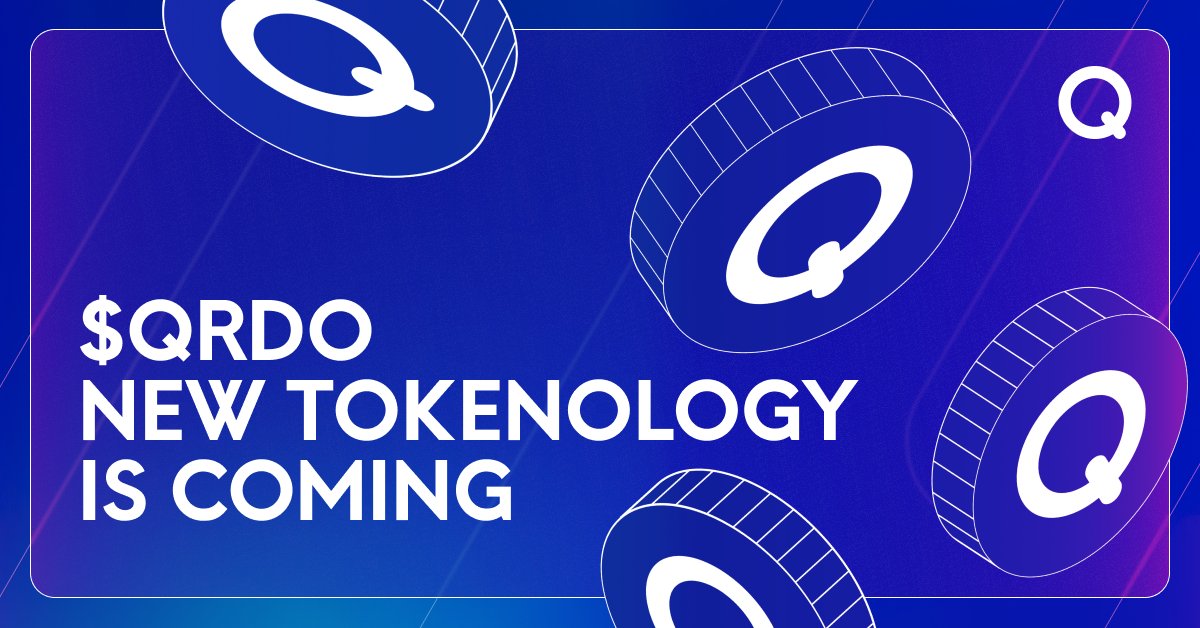 🎉 Special day for $QRDO! 🚀 Introducing QPIP-1 for our new Tokenology, based on our community feedback.
👉QPIP-1 proposal: qre.do/qpip1
👉Final Tokenology: qre.do/tokenologyfinal
👉Read more: qre.do/qpip1news