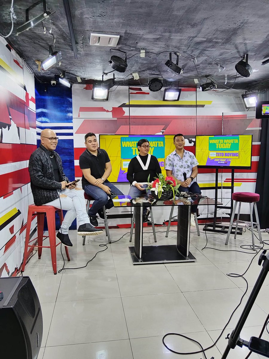 dprofstar's tweet photo. Noon time show guesting is 😘 with Tito Boying 🏅 https://t.co/bnQojvMrbs