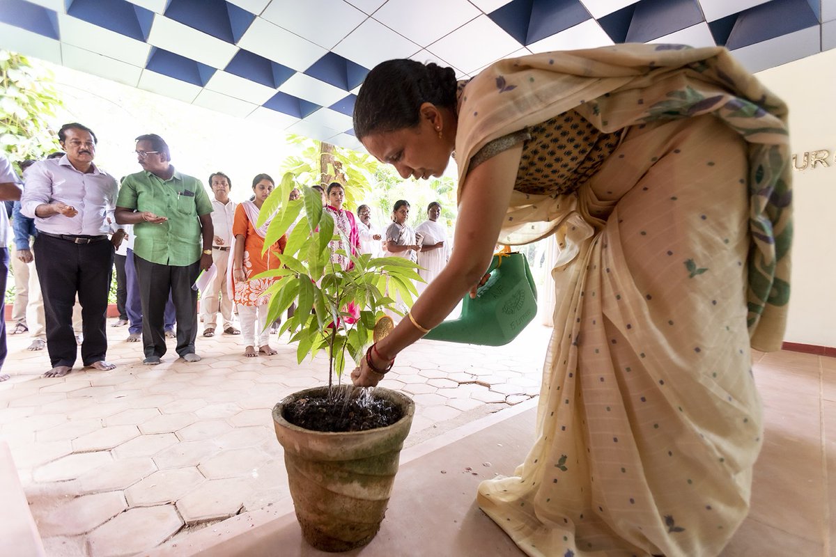 JayantiRavi's tweet photo. 'Meri Mati Mera Desh'- we have taken the pledge and planted the sapling for the 77th Independence Day.
#Auroville #MeriMatiMeraDesh #Treesapling https://t.co/3x9YcCE2xn