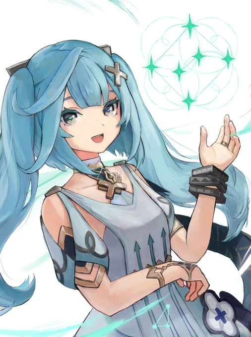 完凸先輩TUEEE記念に星座をドヤる先輩描きました #Faruzan #ファルザン #原神