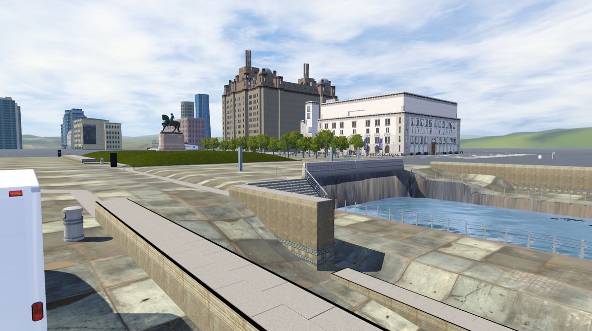 Allis1211's tweet photo. During the creation of the city of Liverpool for the first scene of my storyboard, entirely made in 3D by me. End result here:
 https://t.co/E7E0tFVWAu
#Liverpool #3D https://t.co/GxemLh4PGj