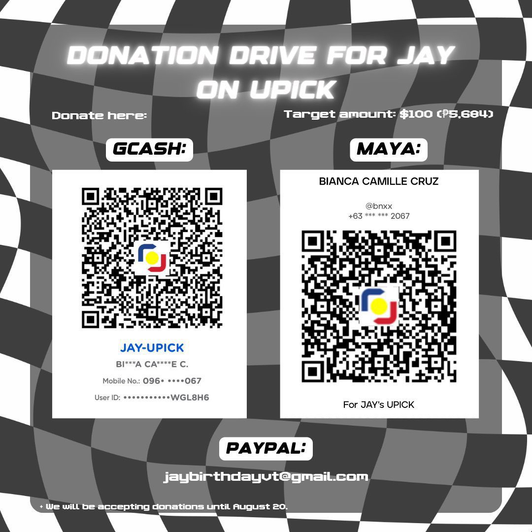 fdgdfhfghfgfghi's tweet photo. UPICK FUND DRIVE FOR 🐈‍⬛

ENGENEs, #JAY is nominated on UPICK theme vote, “Which idol do you want to share umbrella with? ☔️”.  Please help us secure this win for him by voting and also donating. Any amount can go a long way. 🙏🏻

DETAILS: https://t.co/72jeSYuoEA