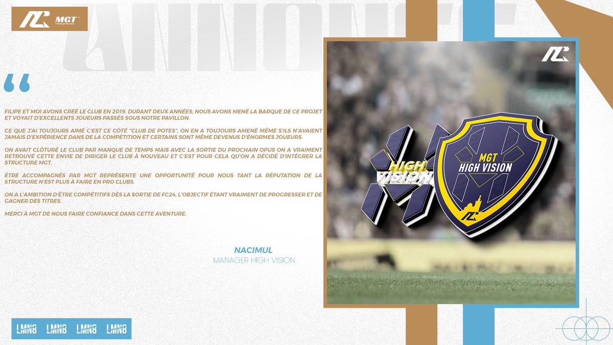 <a href="/High_Vision_/">MGT High Vision</a>  @PFLFrance_  <a href="/VPGFrance_/">VPG France</a> <a href="/belgique_vpg/">VPG BELGIQUE 🇧🇪</a>  

La famille s'agrandit 🔥