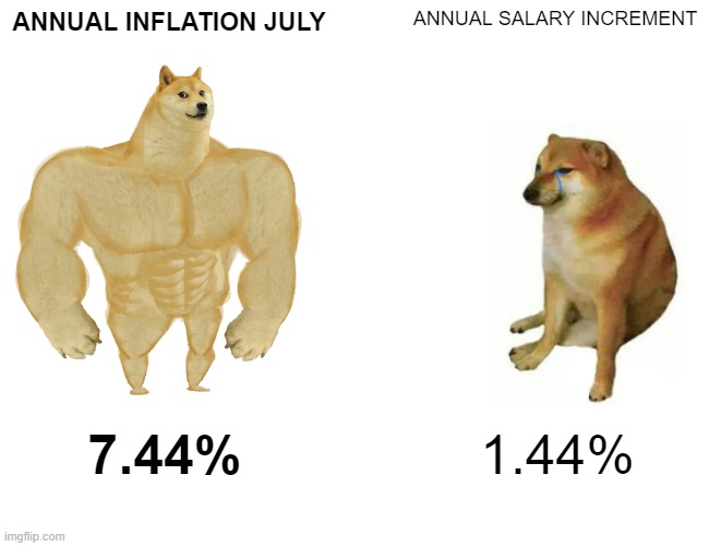 shuklabhie's tweet photo. As a result of rising gas prices... Kidnap victims will no longer be taken to a second location!
#inflation #salaryyyy #FinTwitt #finmeme #stonks #doggo https://t.co/MCfSPYyjpi