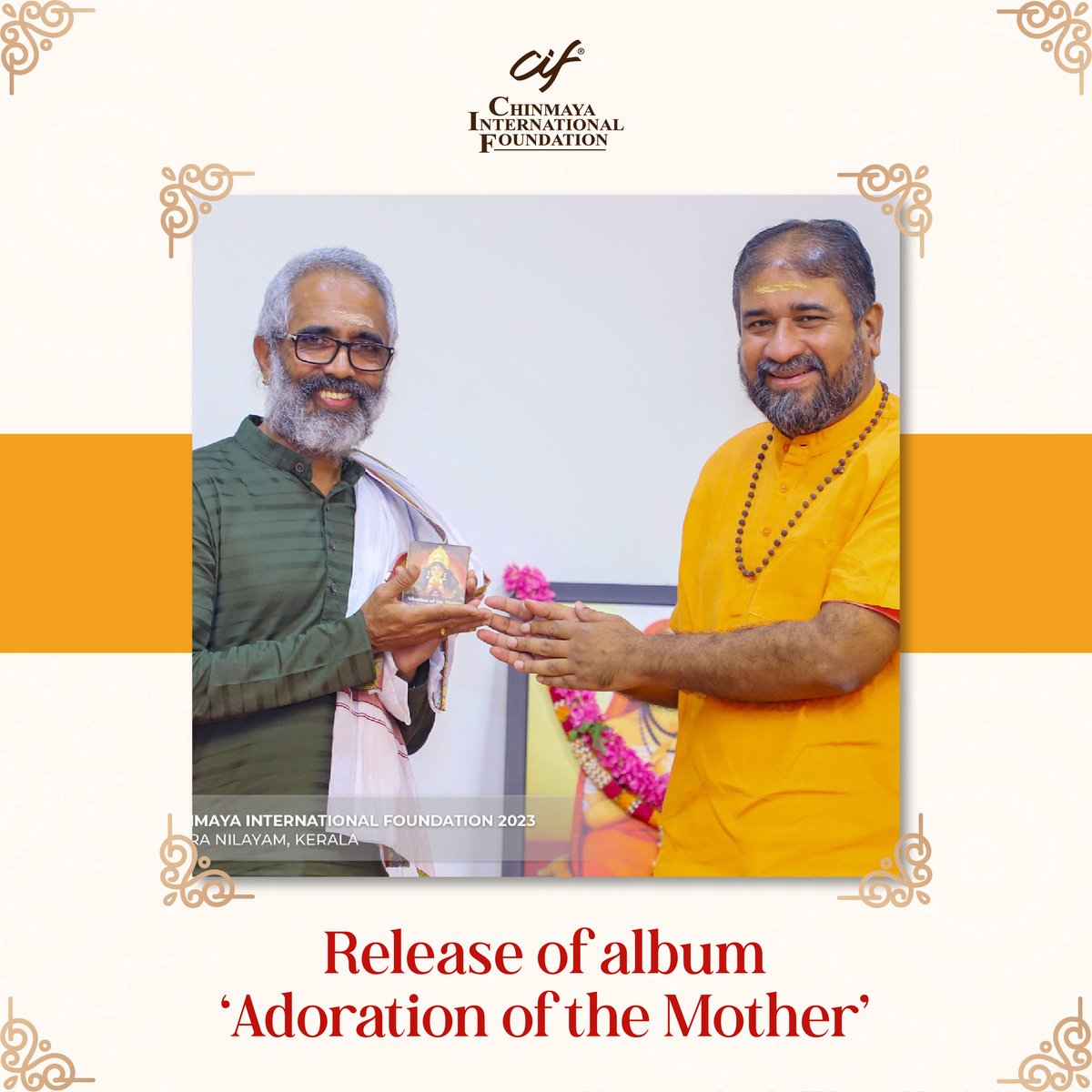 ciftweets's tweet photo. The commencement was graced by the presence of Prof. N.K. Sundareswaran, Chairman of Sanskrit Department – Calicut University, and #SwamiAdvayananda.
#ChinmayaInternationalFoundation #CIF #CIFKochi #PujaVidhanamInauguration #PujaVidhanam #PujaVidhanamCourse #ResidentialCourse https://t.co/h3kpfa6SbP