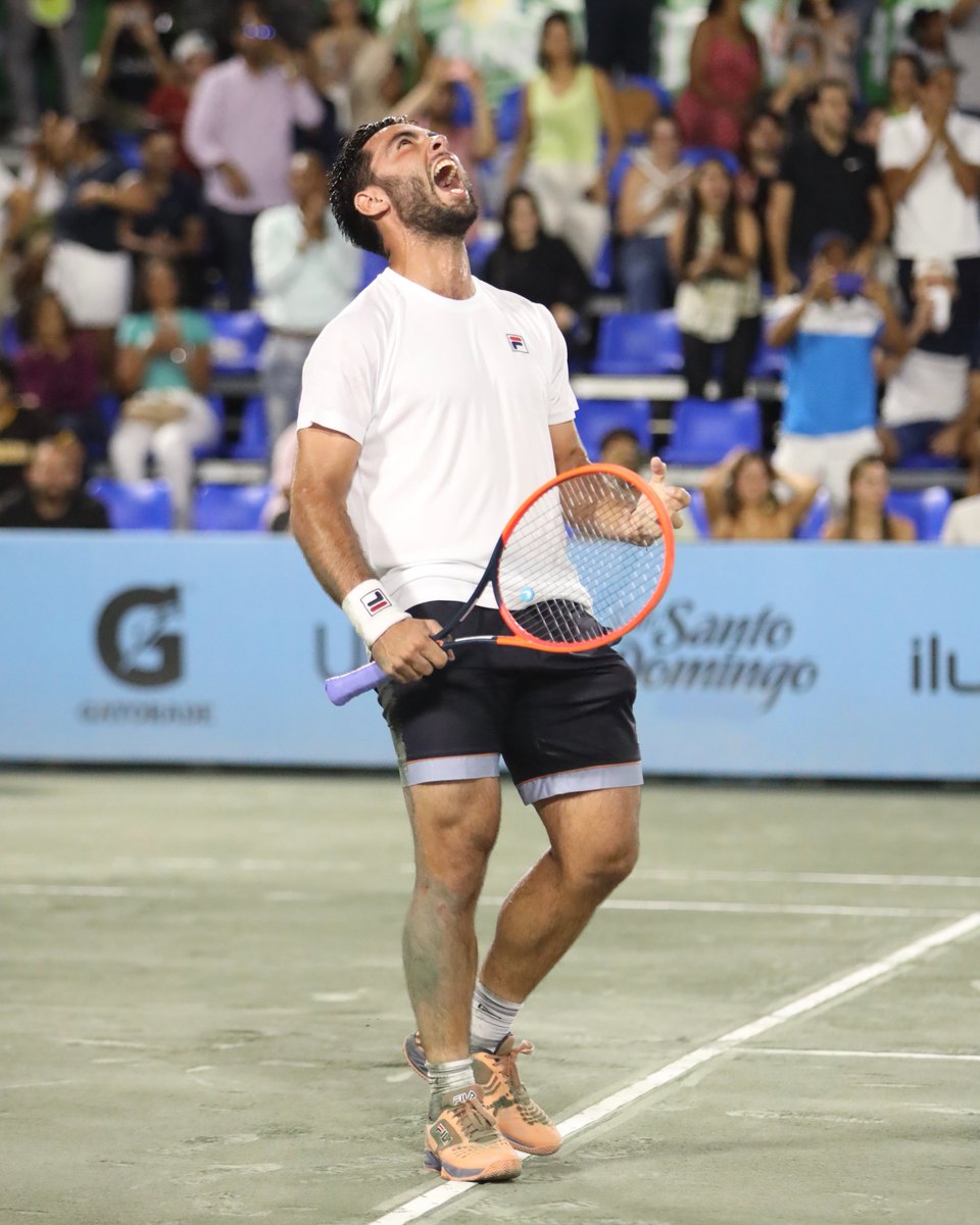 The King of Santo Domingo 🗣️💪

#ATPChallenger | @GenaOlivieri4