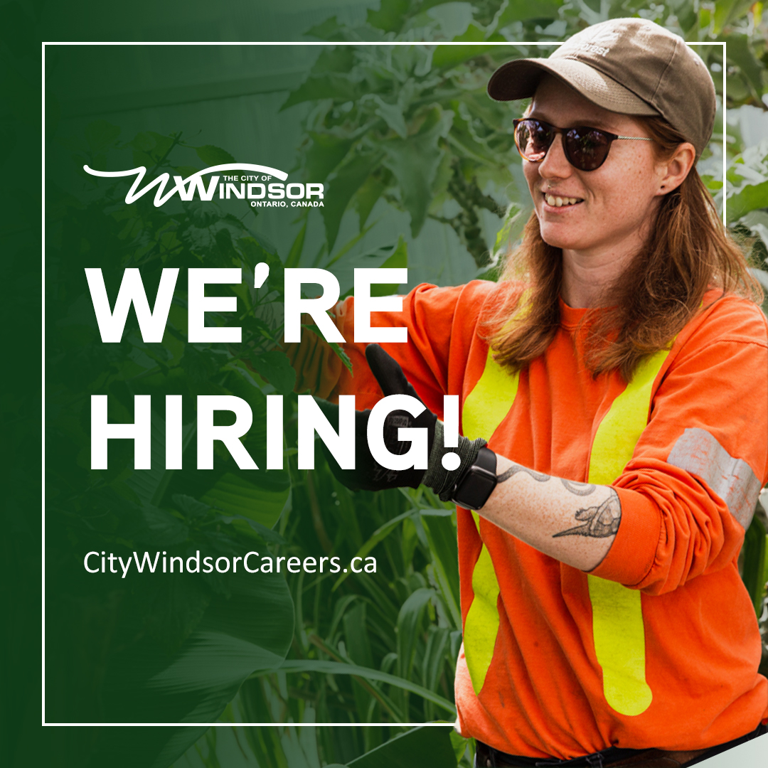 Check out our latest job opportunities: ✅ Guide ✅ And more ... Learn more at CityWindsorCareers.ca #YQG #WorkWindsor