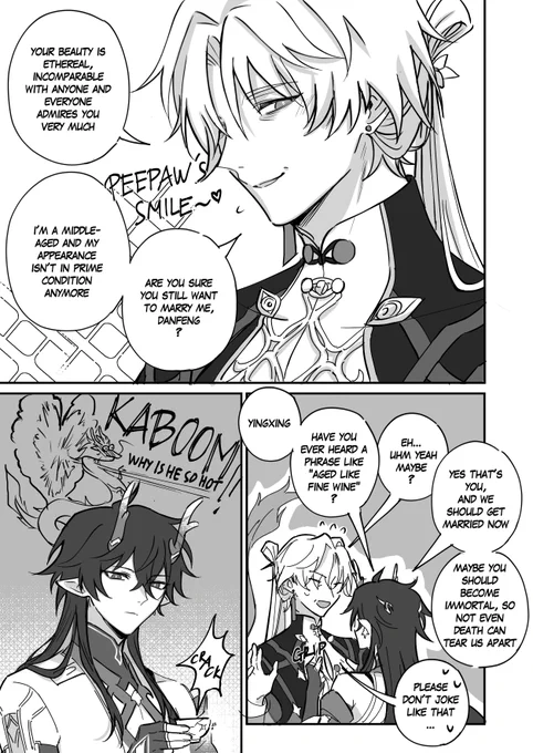 this is why danfeng sacrificed everything just to save his only mortal man 
