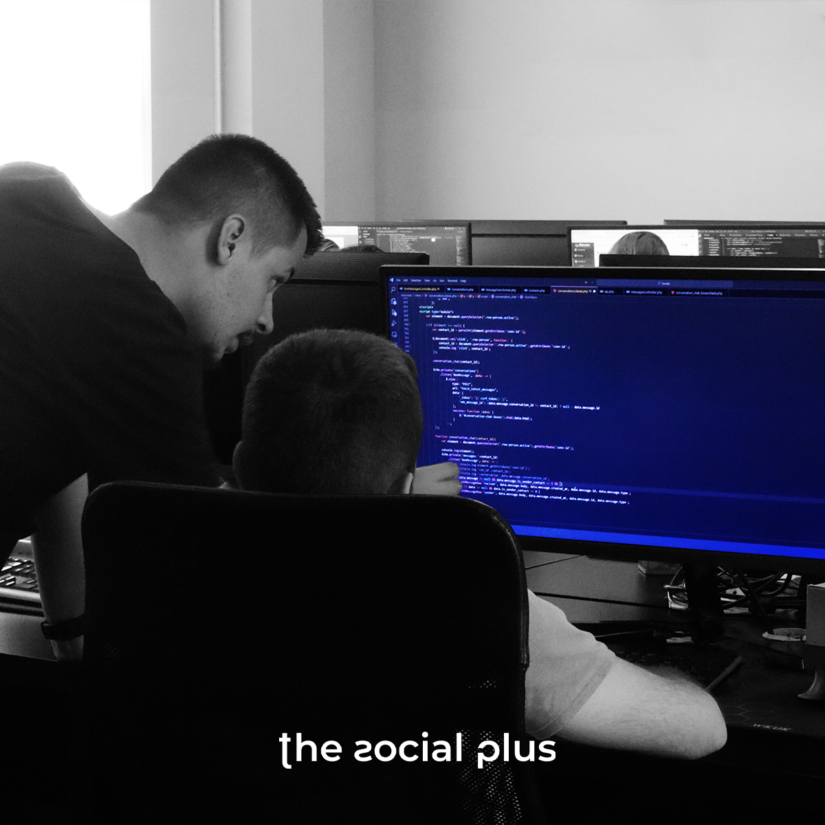 TheSocialPlus's tweet photo. ๐ฉโ๐ป๐จโ๐ป Collaborating on code is like a symphony of logic and creativity. ๐ถ Whether it's debugging or designing, let's write the future together, one line at a time! ๐ปโจ #CodeCollab #ProgrammingPartnership ๐ค๐ https://t.co/HG6l2r0zCX