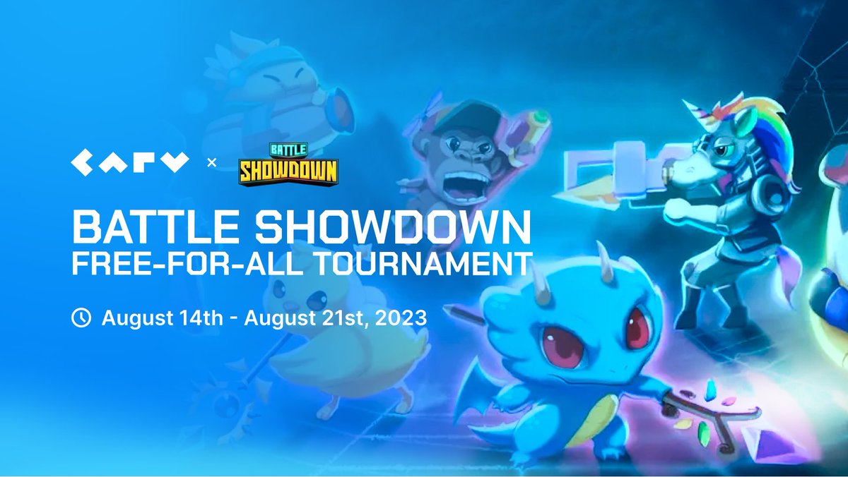 🎮 Gear up for an exhilarating battle showdown tournament with <a href="/Ethlas_Official/">Ethlas Ventures</a>!  ✌️  

Experience free-for-all action, seize amazing prizes, and stay tuned for more tournaments to come!  💰
  
Join the tournament now. bit.ly/3YylM0B