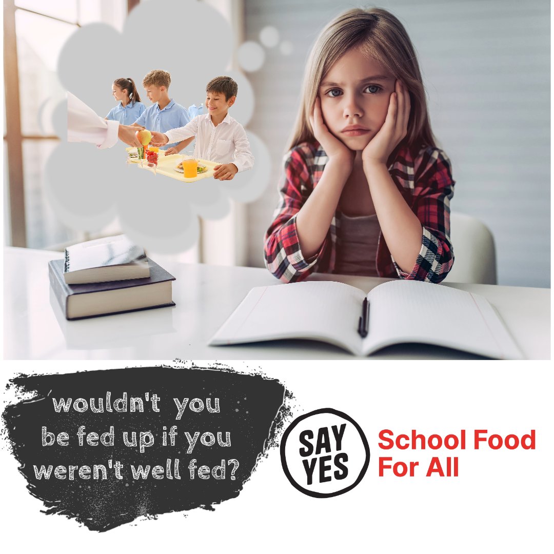 'Make school dinners free for everyone, everyone will be well fed and everyone will be energised. Treat everybody equally!'

The young people are so excited to share their hard work with everyone!😃 @FoodHull @MaxlifeYP @hull_voice 

sustainweb.org/school-food-fo…
#SchoolFoodForAll