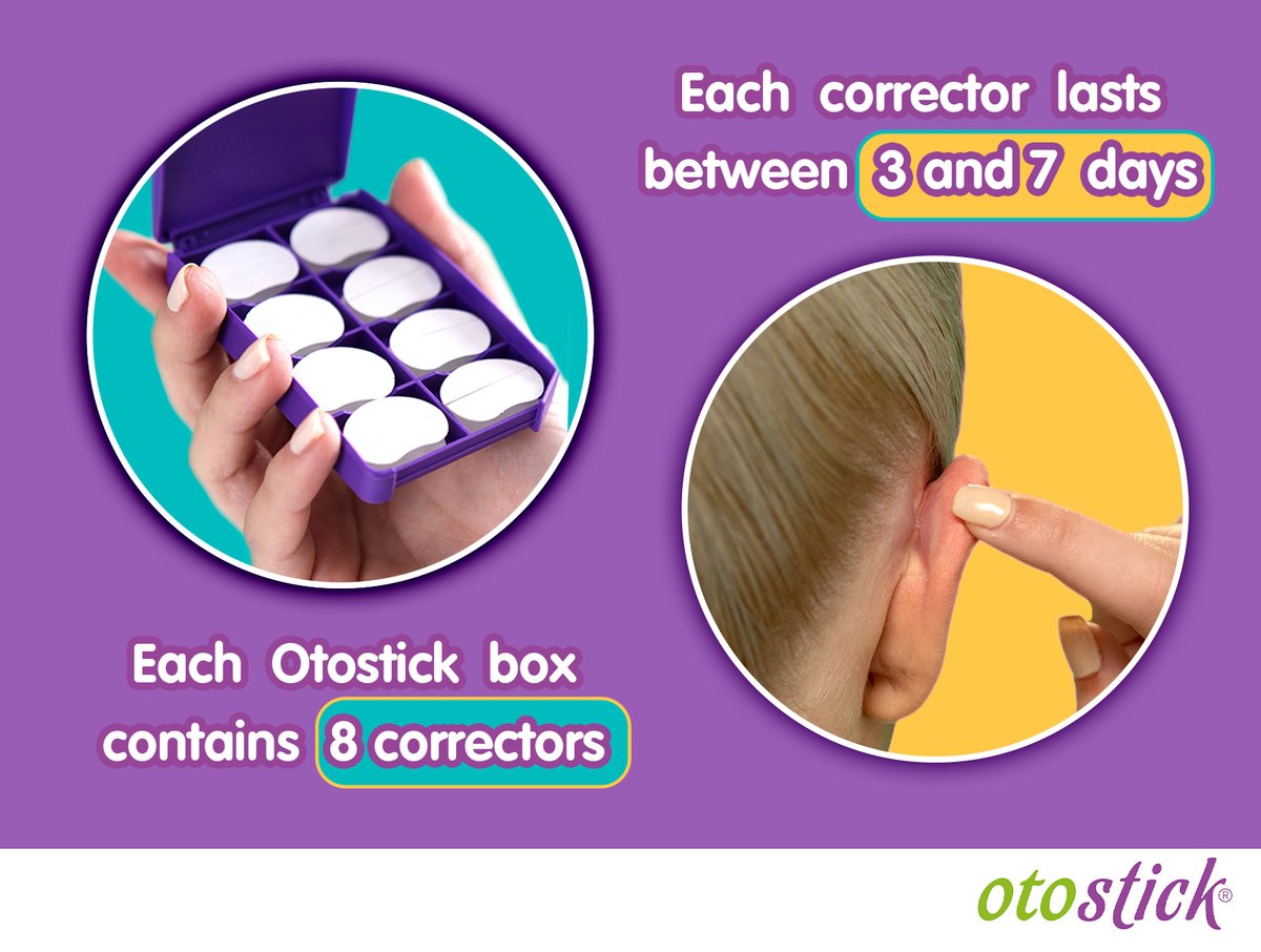 💚Following the correct placement methods, each corrector can last between 3 and 7 days.
👂Each Otostick box contains 8 correctors.

otostick.com

#Otostick #otostickbaby #corrector #discreet #earcorrector #protrudingears #prominentears #beauty #cosmetics