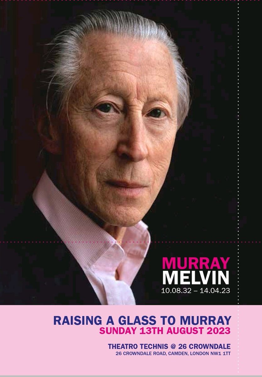 A little bit of <a href="/stratfordeast/">Stratford East</a> magic happened <a href="/TTechnis/">Theatro Technis @ 26 Crowndale</a> yesterday, as hundreds of us gathered in Camden to 'raise a glass to Murray'.  #murraymelvin. Thank you to everyone, esp' performers <a href="/SEsingers/">Stratfordeastsingers</a> @PeterStraker_1 <a href="/russeni/">Russenï</a>, Jeff Clarke and BSL interpretation by @BeckyCBarry