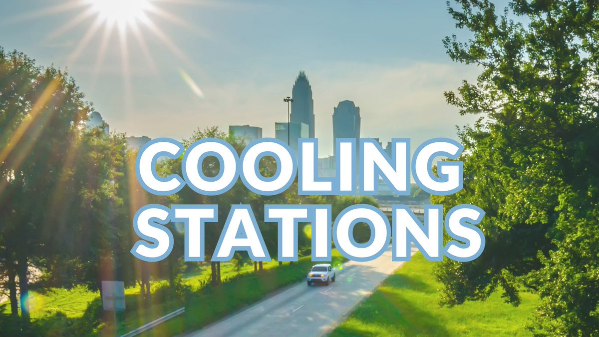 Mecklenburg County (@meckcounty) on Twitter photo Due to extreme heat today (8/14), cooling stations are available: meck.co/3DWJJFE
Options:
- Roof Above Day Services Center for those experiencing unsheltered homelessness;
- @MeckParkRec spraygrounds & centers;
- <a href="/cmlibrary/">Charlotte Mecklenburg Library</a> Due to extreme heat today (8/14), cooling stations are available: meck.co/3DWJJFE
Options:
- Roof Above Day Services Center for those experiencing unsheltered homelessness;
- @MeckParkRec spraygrounds & centers;
- <a href="/cmlibrary/">Charlotte Mecklenburg Library</a>