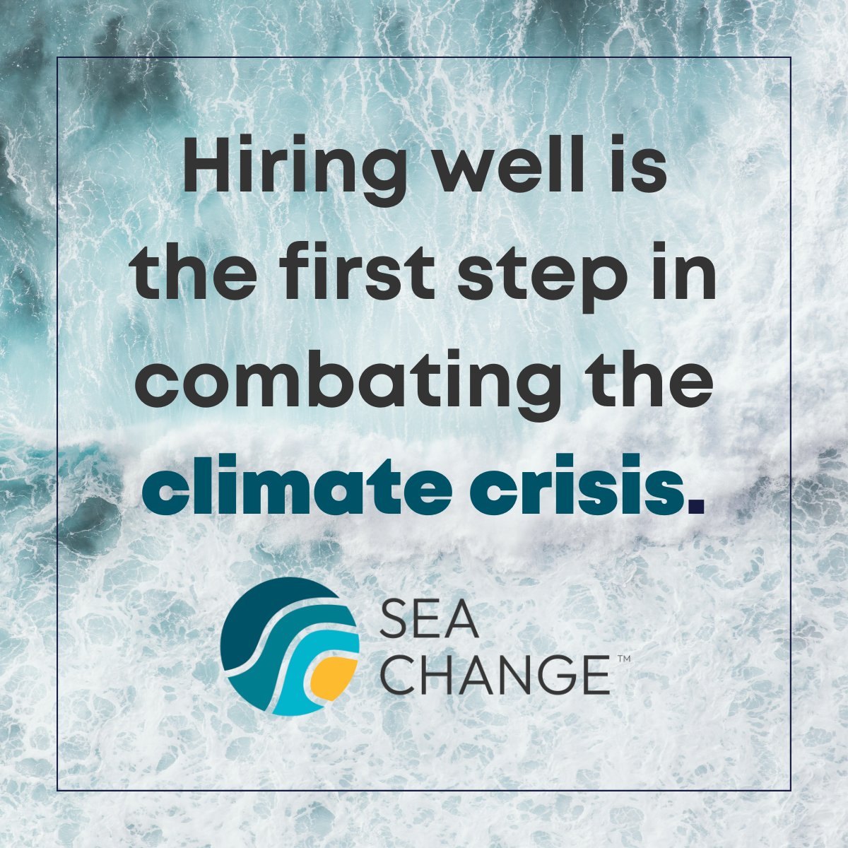 The climate tech market is rapidly evolving. Join the movement of climate tech startups transforming the world. Sea Change provides the resources you need to discover exceptional talent and drive sustainable innovation.

Explore now: seachangetalent.com

#TalentAcquisition