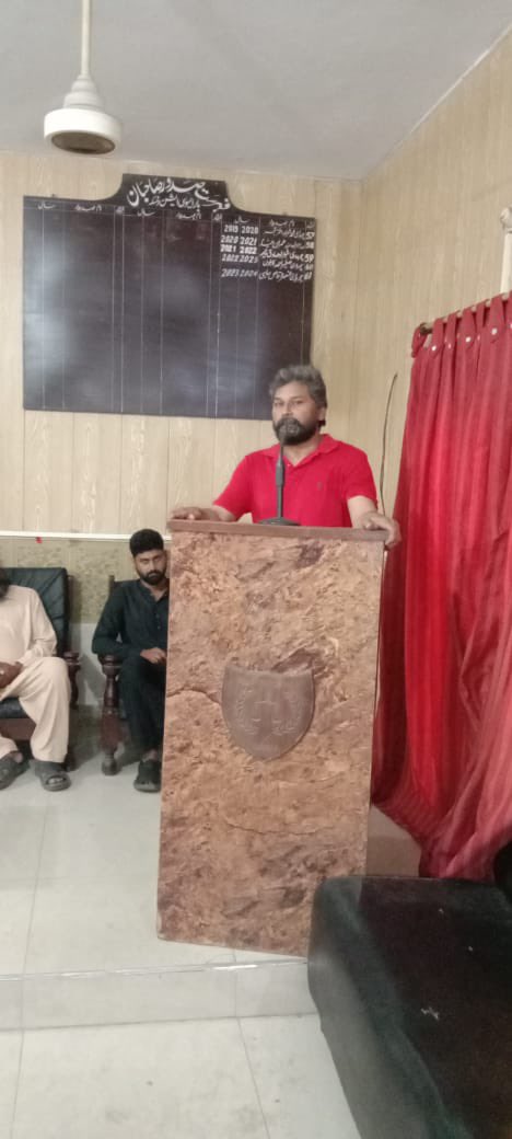 FrontStudents's tweet photo. #Sialkot
Seminar held by #PTUDC and #RSF titled “Jub Tak Janta Bhooki, Yeh Azaadi Jhoti hai” in Sialkot on #14August https://t.co/hZXuDwJann