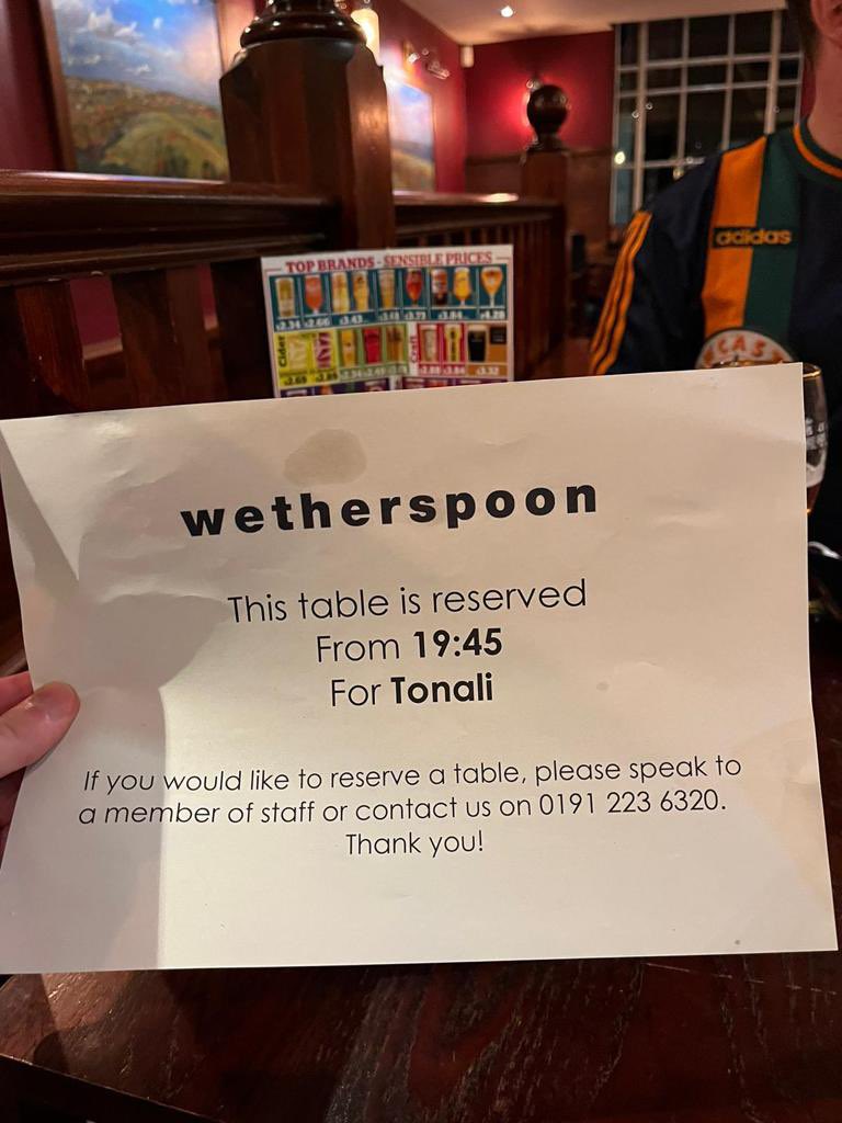 NUFCMurph's tweet photo. "Three small plates for £14.93 please, all Pizza" #nufc https://t.co/1vDaVhYVAR