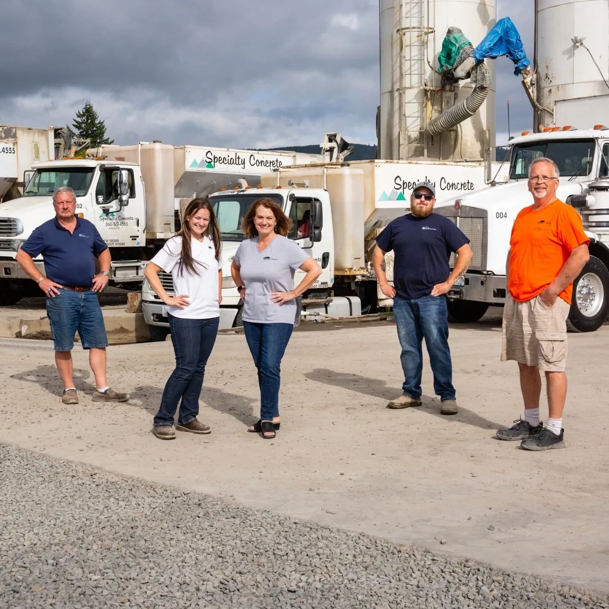 Locally owned and operated, we're your number-one source for concrete mixing here in Kelso! Contact us today at (360) 577-4555 so we can accurately pour whatever amount you need right where you need it. #SpecialtyConcrete #ConcreteMixing