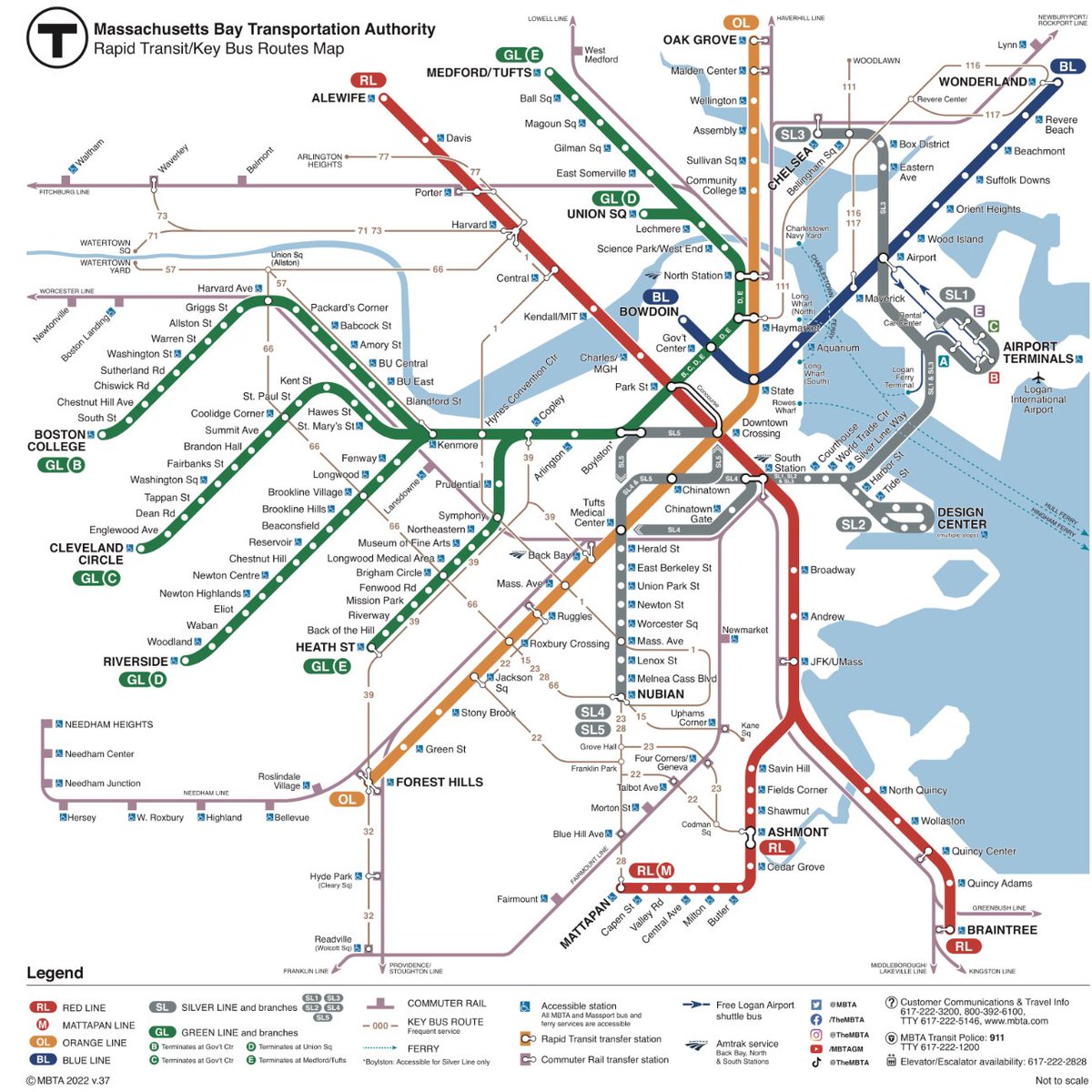 You can complain that your rapid transit system doesn't serve enough communities or you could step up and build it!

Boston's system was small but from the 1960s until the 1980s, the system had steady expansions. The recent green line extension is another system success. 

We can