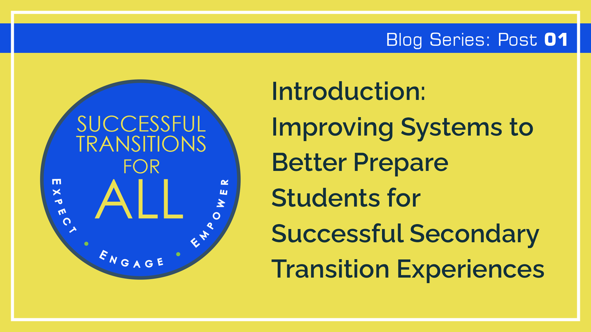 A cohesive secondary transition planning strategy can improve postsecondary education and employment outcomes for students with disabilities. A new OSERS Blog series supplements OSERS’ Expect, Engage, Empower: Successful Transitions for All initiative. ✍sites.ed.gov/osers/2023/08/…