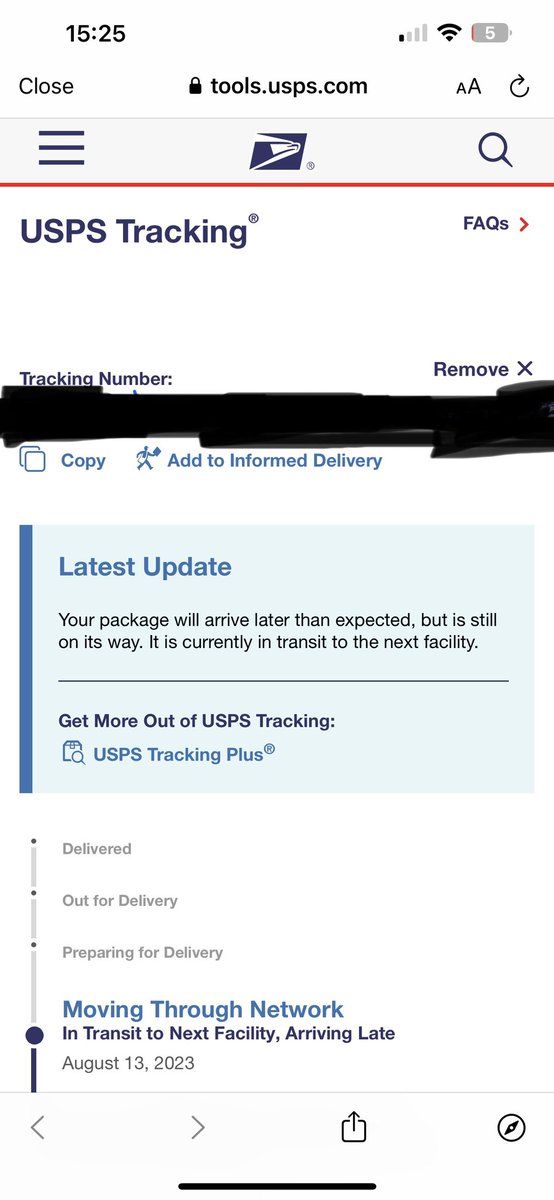 Shanic_RN's tweet photo. @USPS I hate when I get packages sent through USPS! Because they NEVER come on time! My package has been sitting in transit for three days now! If you lost my package just say that! And of course you can’t 🗣️ to nobody about it! 🤬😡🤬😡 https://t.co/VfOBPNydrY
