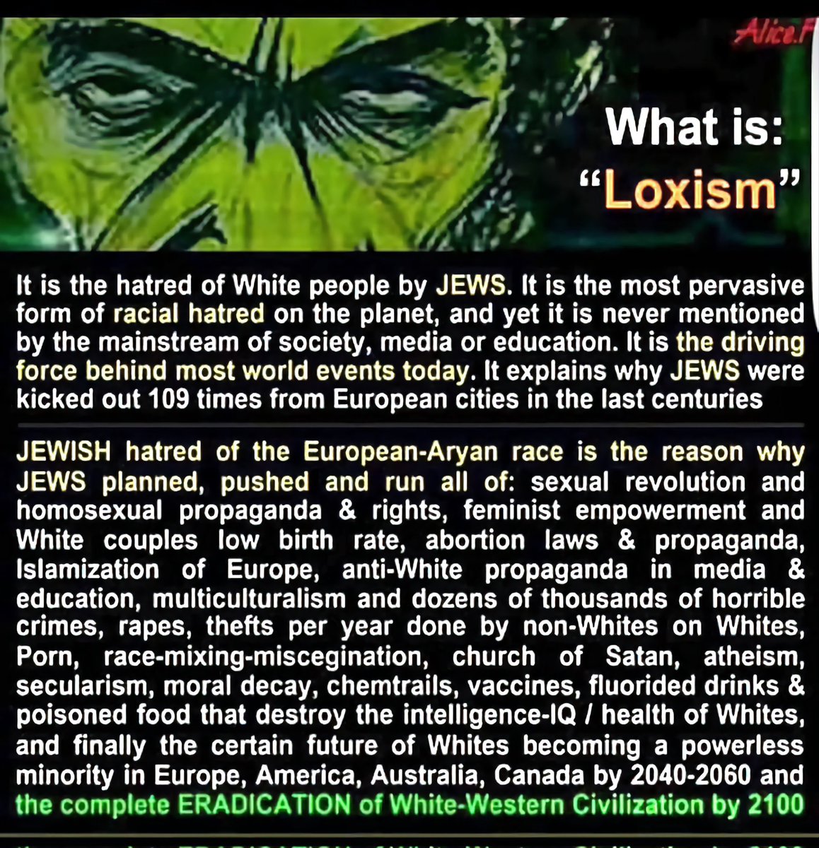 finotekarta's tweet image. #Zionists #Zionism #PopulationReplacement #WhiteGenocide #Goyims #Loxism