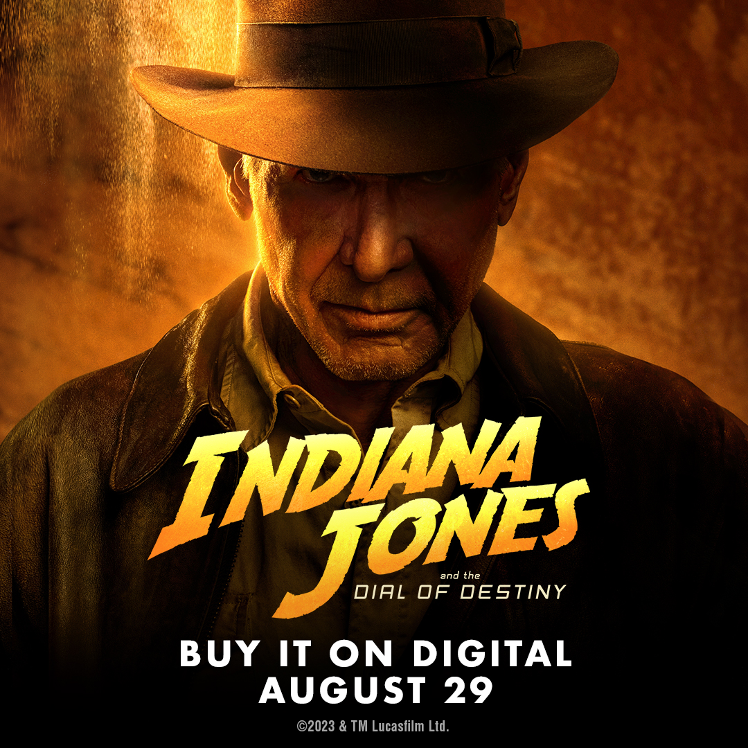 Indiana Jones on X: Add the final adventure to your movie collection! 🐍 # IndianaJones and the Dial of Destiny is coming to Digital August 29 with  never-before-seen bonus content! Pre-order today