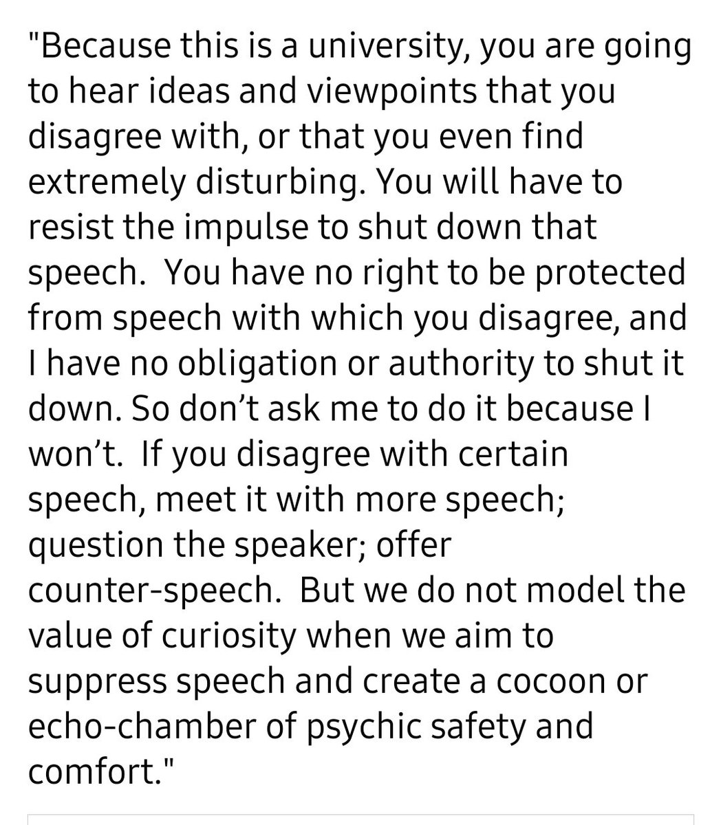 nate_oman's tweet photo. Today, @DeanSpencerEsq spoke to incoming @WMLawSchool 1Ls and very clearly said what leaders at universities are supposed to say. I like my colleagues. https://t.co/6IOT1rHXjO