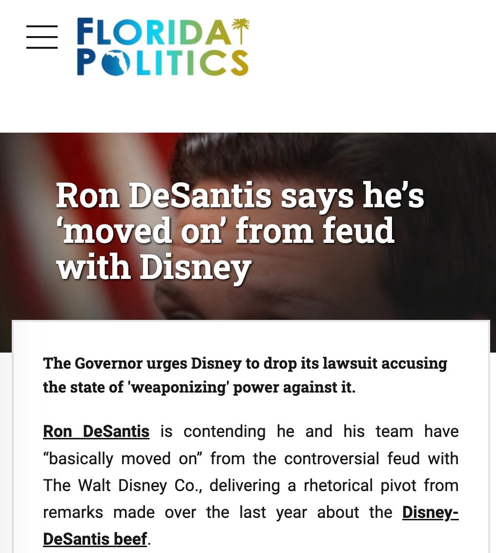 AnnaForFlorida's tweet photo. Mr. Never Backs Down.. backs down. LOL.

Full article: https://t.co/rwQzhbs9so https://t.co/HthDy0BR1T