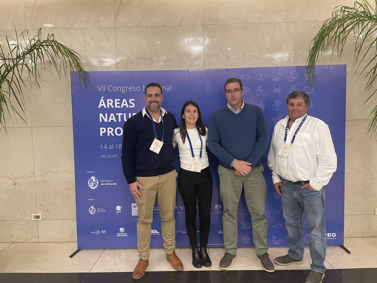VII Congreso Nacional de Áreas Naturales Protegidas <a href="/MAmbienteuy/">Ministerio de Ambiente</a> 

#descentraUy 
<a href="/LuisCarresse/">Luis María Carresse</a> Director Nacional de Descentralización <a href="/MGAPUruguay/">MGAP</a> 
<a href="/fmenendezd/">Felix Menendez</a>