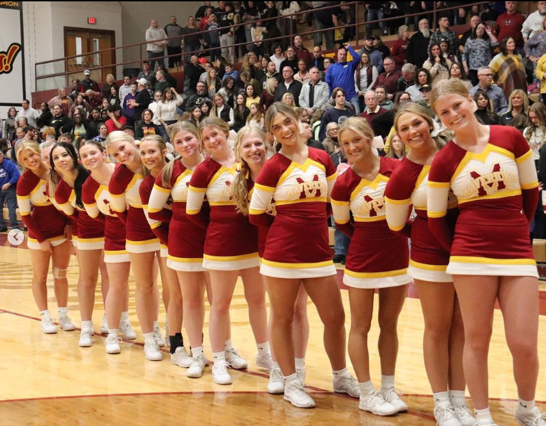 Mini Mavs Cheer Clinic! Let's Go Mavs! mccutcheonathletics.com/Article/10116