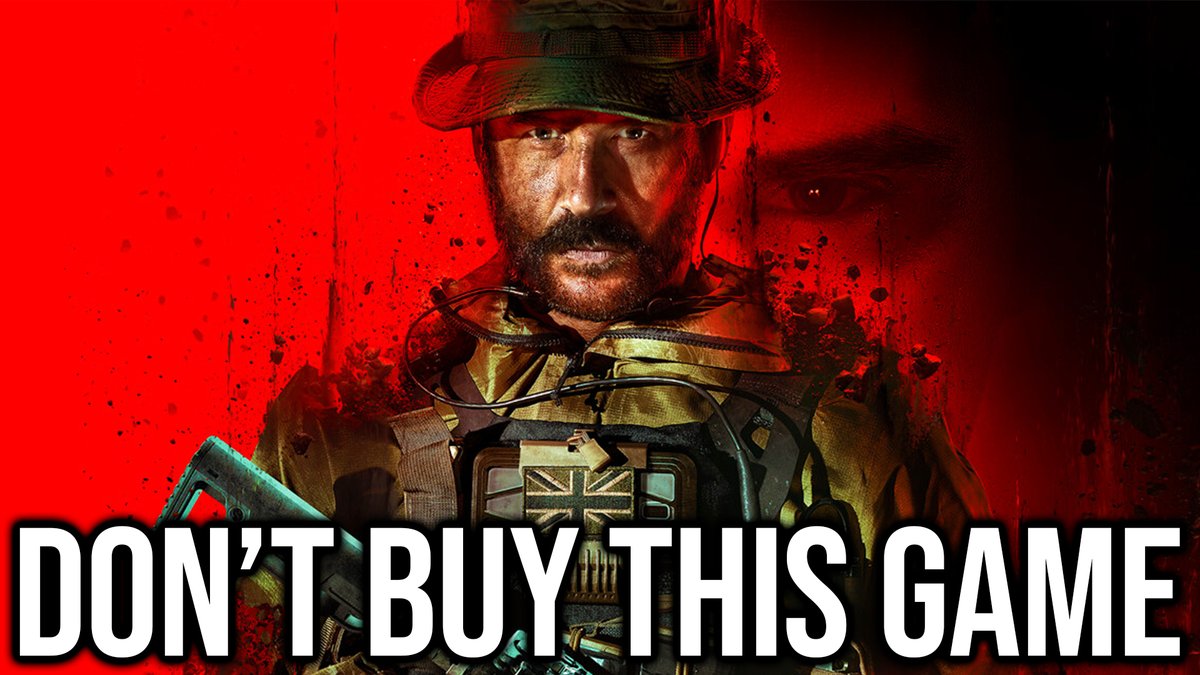 SubToOptimus's tweet photo. NEW VIDEO:
I'm Not Buying Modern Warfare III... (Neither Should You)
https://t.co/4PdteSWljj https://t.co/OJGLUBnBsE