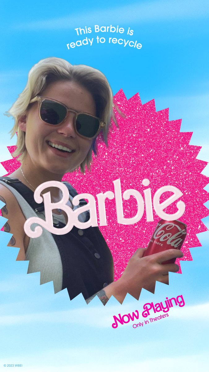 Come on, Barbie, let’s go talk recycling and sustainability 💁‍♀️💅♻️