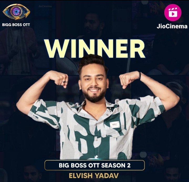 smashmrt's tweet photo. #ElvishYadav𓃵  Bhai ne History creat kaar de❤️...

First ever wild card constant to win this show🏆🔥 #BiggBossOTT2Finale  #ElvishBBWinner #win🗿 https://t.co/eeV2Ffkpep