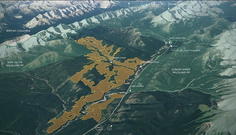 Idk about you, but I’m not super jazzed about having to pay the 90$ Kananakis “conservation” pass to fish the highwood river while Spray Lakes Sawmills logs 2000 football fields worth of the watershed this winter. #kcountryclearcut #DefendABparks #ableg
