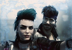 RockerboyKerry's tweet photo. Kerry and Rogue 

#kerryeurodyne  #Cyberpunk2077PhantomLiberty  #CyberpunkEdgerunners https://t.co/rBVmKXWj2f