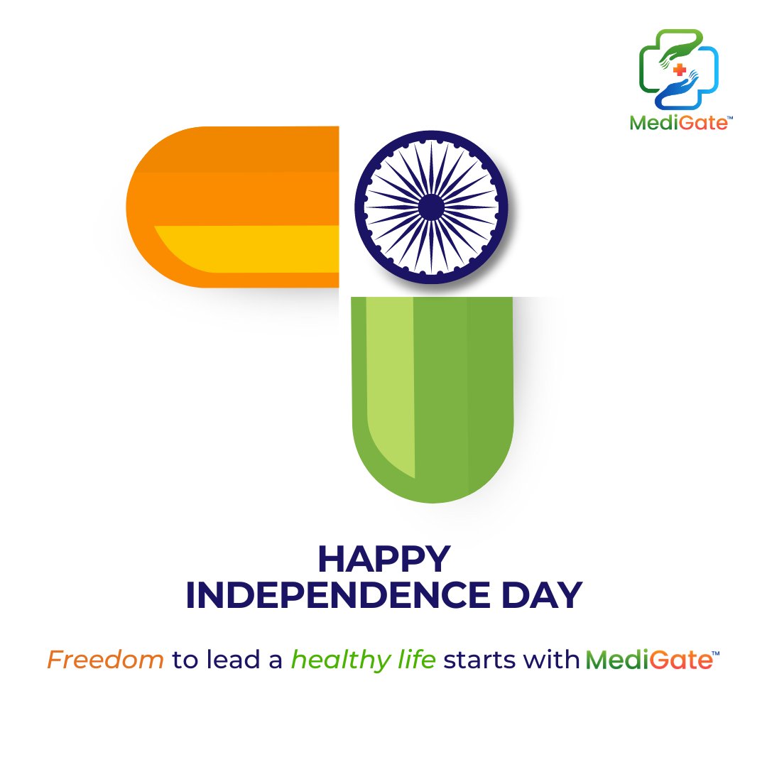 medigateonline's tweet photo. 🇮🇳 Embrace Wellness this Independence Day with MediGate! 🏥💙 Stay healthy and patriotic as we salute the spirit of a healthier nation. Your well-being is our priority. Jai Hind! 🎉🌟

#IndependenceWellness #HealthForAll #HappyIndependenceDay2023  #medigateonline #khayalsehatka https://t.co/U947UDCgft