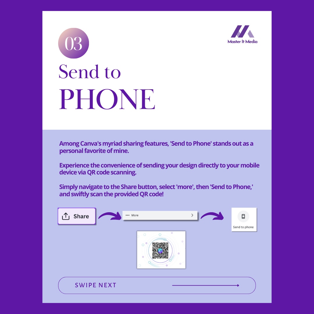 MasterItMedia's tweet image. Canva's evolution is mind-blowing! 😱 

Sharing some hidden gems today: unbelievably simple Canva features I wish I discovered sooner! 😅 Have you already explored these? 

Drop a comment and let's chat! 🙌🏻✨
💜
🤩
👩‍💻
#MasterItMedia #SocialMedia #PromoteYourself #IdeaGener...
