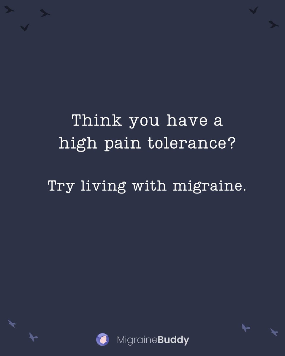 Let's give a big shout-out to our migraine warriors! 🙌 They show us the true meaning of courage, teaching us to cherish the good days and find strength in the tougher ones. 
#Migraine #MigraineAwareness #MigraineBuddy #ChronicMigraine #Headaches #Spoonie #PainTolerance
