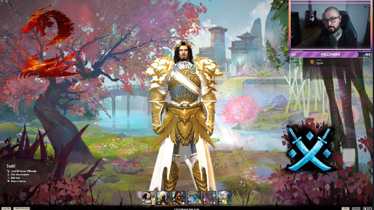 Saskl_TV's tweet photo. Going Live right now, About to start my journy into End of Dragons! @guildwars2 #GuildWars2 #guildwars #live 
#twtich #streaming #liverightnow #MMORPG https://t.co/ZK6c9IQ1j9