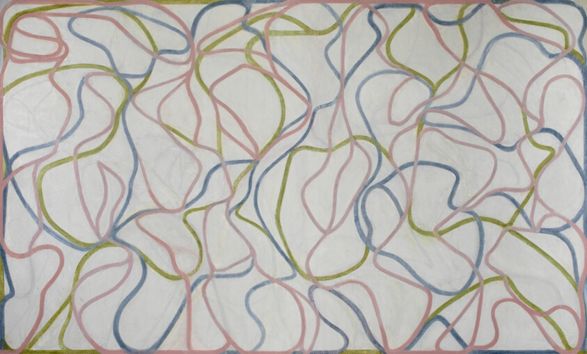 We are saddened to learn of the passing of artist Brice Marden. Marden played a key role in maintaining the vitality of abstract painting. See his painting 'Study for the Muses (Eaglesmere Version)' on view in Gallery 296: bit.ly/3qwzHb4