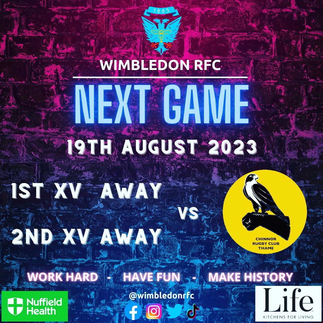 Preseason game 2 incoming… This Saturday sees the Dons travel north to take on their old mentor @nick_easter and his National 1 @ChinnorRFCThame squad. #upthedons💙💜 #workhard #havefun #makehistory #rugby #localrugby #surreyrugby #ncarugby #nat2e #englandrugby