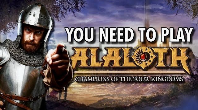 Alaloth: Champions of The Four Kingdoms is Fantastic! Here is my silly video! 
youtu.be/XtAByH6hM08