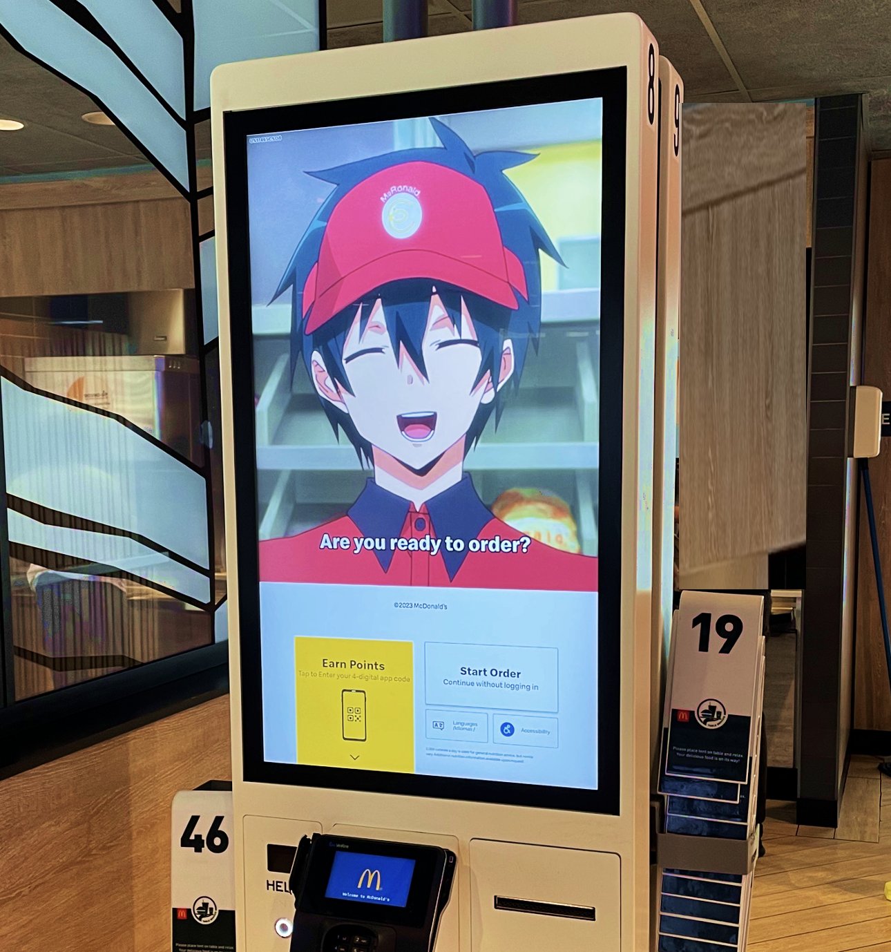 The Devil Is a Part-Timer!' Anime Star Appears in McDonald's Kiosks